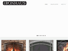 Tablet Screenshot of ironhaus.com